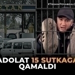 Adolat 15 sutkaga qamaldi