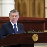 Сенат ялпи мажлисида Шавкат Мирзиёев ҳам иштирок этяпти