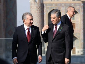 Mirziyoyev spoke with Berdimuhamedov