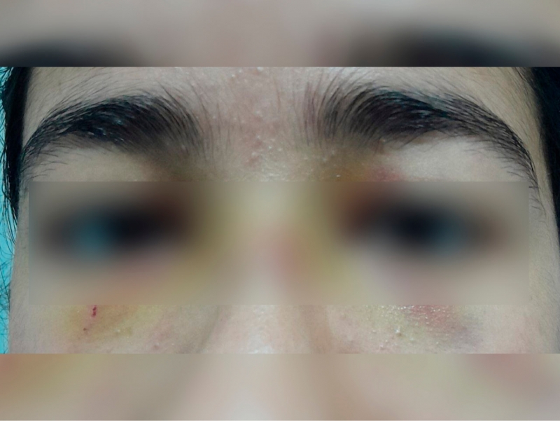 Schoolgirls involved in a fight at a school in Bukhara