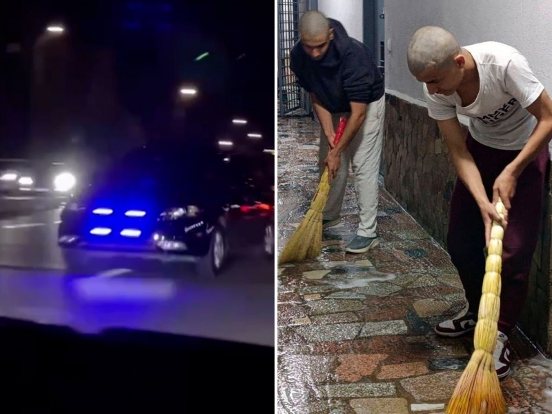 Gentra’da “migalka” yoqib, yo‘lda qarama-qarshi yurganlar qamaldi (video)