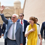 Germaniya Prezidenti Xiva shahrida bo‘ldi