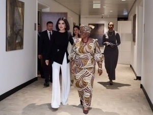 Саида Мирзиёева ЖСТ раҳбари билан учрашди