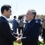 Berdimuhamedov congratulates Mirziyoyev on his 68th birthday