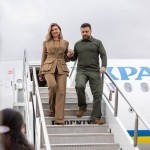 Zelenskaya AQSHga Ukrainaning g‘alabaga ishonchini ifodalovchi kostyumda keldi