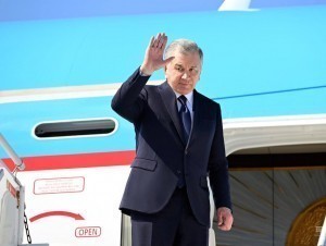 Mirziyoyev returns to Tashkent from America