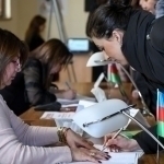 Ozarbayjonda prezident saylovi boshlandi (video) 