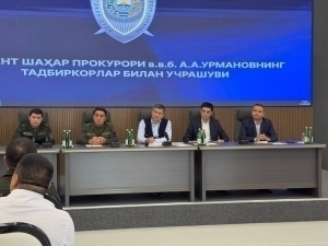 Бизнесни ривожлантириш банки раҳбарияти тадбиркорлар ва фуқаролар билан учрашув ўтказди