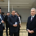 Mirziyoyev went to a neighborhood in Andijan where no crimes had been recorded