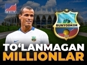 “Bunyodkor” va Rivaldo mojarosi: 9,2 million yevrolik qarz qachon to‘lab bo‘linadi?