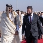 Qatar Amiri Damashqqa bordi
