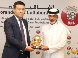 Qatar futboli rahbari O‘zbekistonga tashrif buyurdi