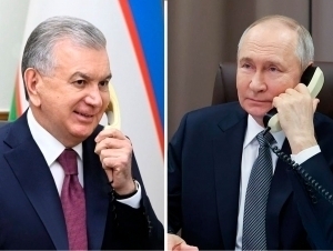 Putin briefs Mirziyoyev on talks with US
