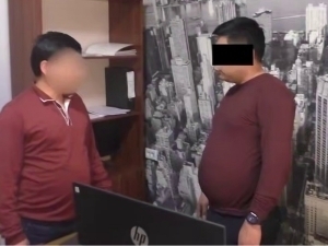 Namanganda bosh arxitektor 1000 dollar pora bilan ushlandi (video)