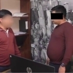 Namanganda bosh arxitektor 1000 dollar pora bilan ushlandi (video)