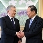 Shavkat Mirziyoyev Yaponiya parlamenti spikeri bilan uchrashdi