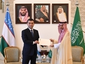 Saidov Mirziyoyevning maktubini Saudiya shahzodasiga topshirdi