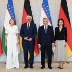 Германия Президенти тантанали кутиб олинди