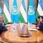 Saida Mirziyoyeva BMT Bosh kotibining yordamchisi bilan uchrashdi