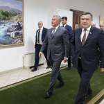 Vyacheslav Volodin O‘zbekistonda! U Nurdinjon Ismoilov bilan uchrashdi