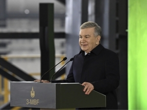 Президент ОКМКнинг 3-мис бойитиш фабрикаси фаолиятига старт берди