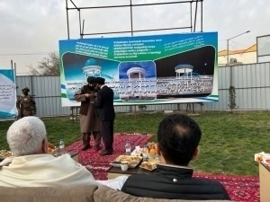 Афғонистонда чорраҳалардан бирига Навоий номи берилди. Энди 16 метрлик обида қурилади