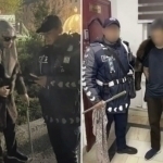 Qashqadaryoda qidiruvdagi erkak ayollar kiyimida yurganida ushlandi (video)