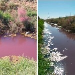 It became known that red water flows from the stream in Syrdarya
