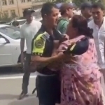 Surxondaryoda bir guruh ayollar YPX inspektorini kaltakladi