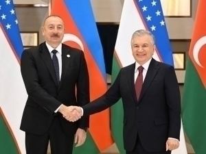 Mirziyoyev Aliyev bilan muzokara o‘tkazdi