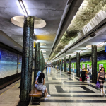 Toshkentda metro poyezdi birdan to‘xtab, tutay boshladi