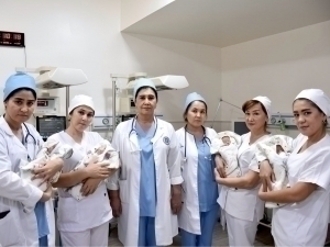 Суюнчи! Қаршида 4 эгизак қизалоқ дунёга келди