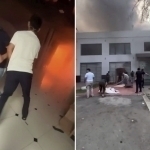 Fire breaks out at workshop in Fergana