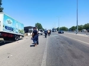   Accident between a Nexia 3 and a truck occurs in Samarkand, resulting in casualties