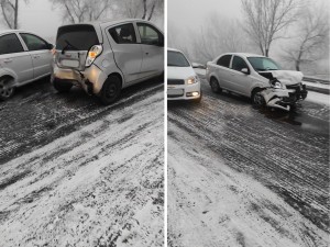 A road transport accident involving 3 cars occurred in Bukhara