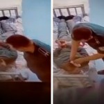 An employee from the Department of Internal Affairs handcuffed and beat a man in a hospital in Surkhandarya