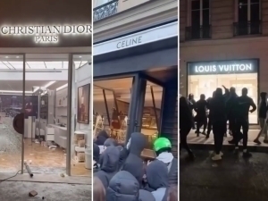 Францияда Dior, Louis Vuitton ва Celine дўконлари талон-торож қилинди