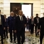 Abdulla Aripov va Otabek Umarov Grozniyda Ramzan Qodirov bilan uchrashdi (video)