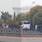 There is an attempt to hold a rally in Tashkent