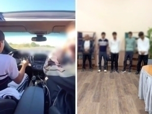 Samarqandda texnikum o‘quvchilari YPX xodimini haqorat qildi (video)