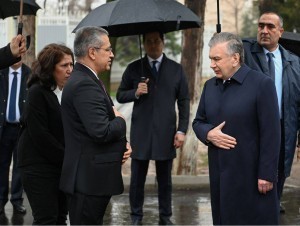 Mirziyoyev went to the Turkish embassy and expressed his condolences