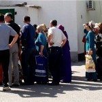 Turkmanistonda unga navbatda turgan ayol janjal qurboni bo‘ldi