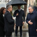 Mirziyoyev went to the Turkish embassy and expressed his condolences