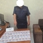 Андижонда ФВБ мансабдори пора билан ушланди
