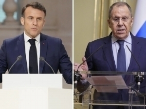 Rossiya Makronni Moskvaga yadroviy tahdid qilishda aybladi