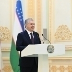 Mirziyoyev yangidan qurilgan avtomagistralni ochib berdi