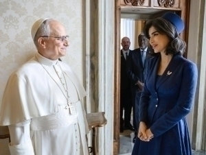 Саида Мирзиёева Рим Папаси билан учрашди