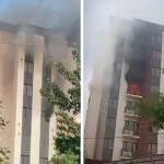 Toshkentdagi “dom”da yong‘in yuz berdi