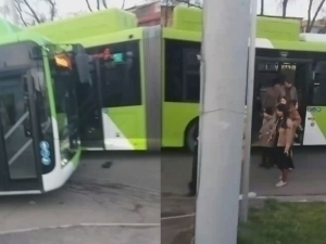 Two buses collided in Tashkent