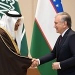 The Saudi minister visits Uzbekistan. Mirziyoyev awards him